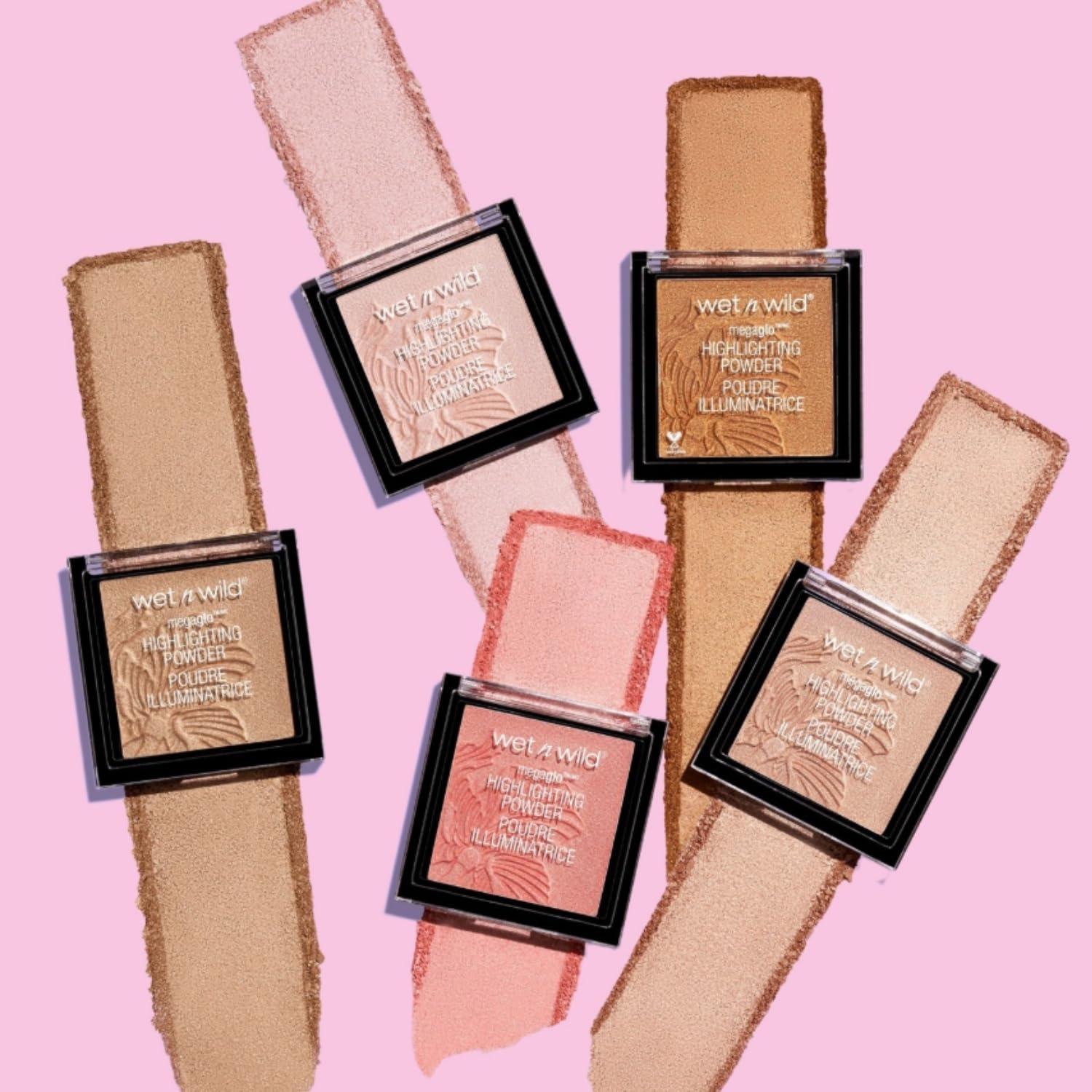 wet n wild MegaGlo Highlighting Powder Warm Gold Golden Flower Crown(Bloom Time)