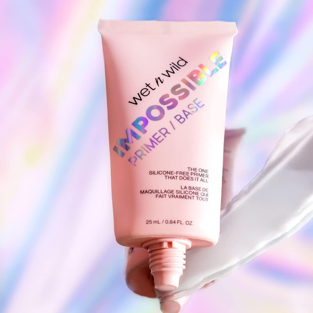 wet n wild Impossible Primer Stick, Enriched with Gooseberry & Jeju Blossom for a Brightening Durable Makeup Base, Vegan & Cruelty-Free(Clear)