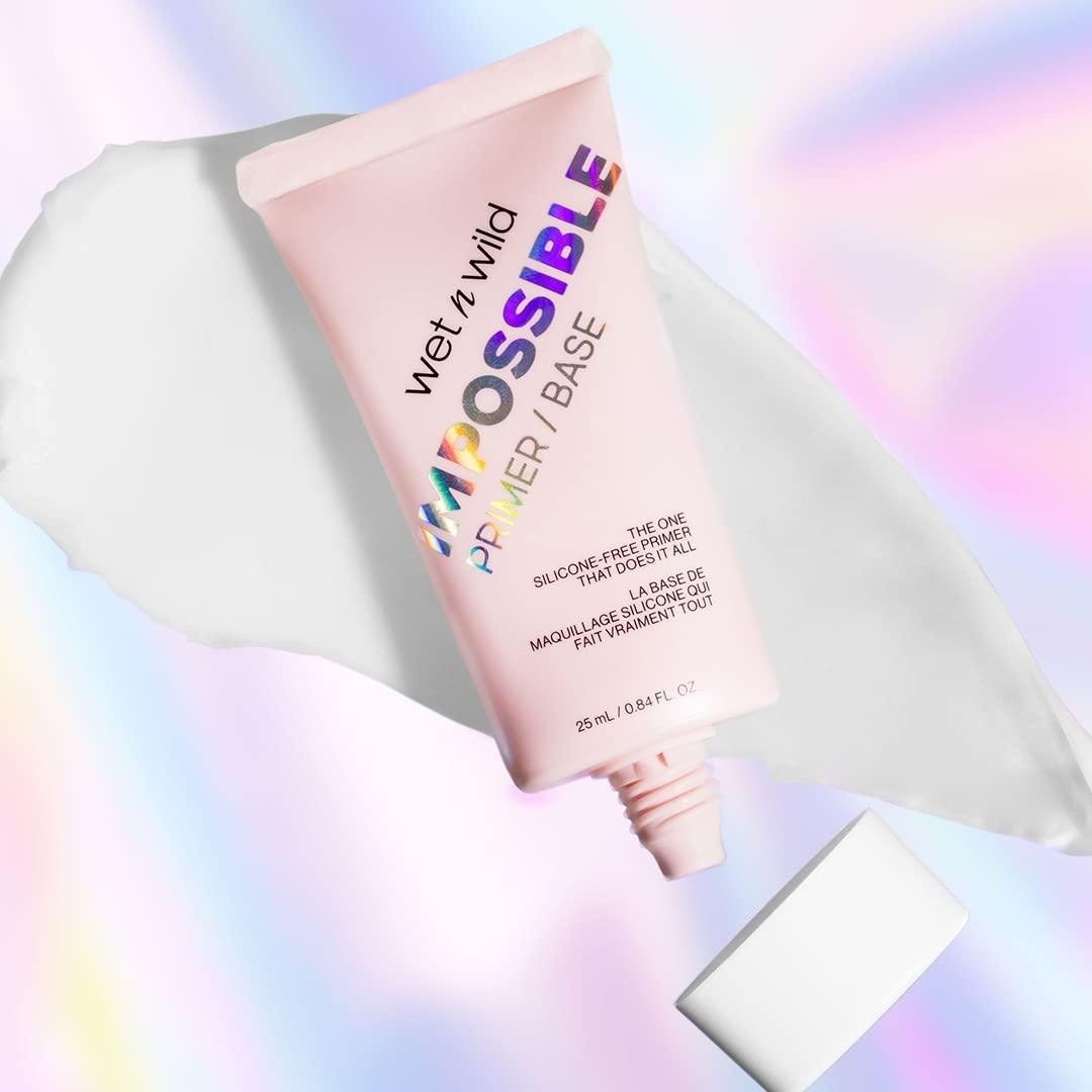 wet n wild Impossible Primer Stick, Enriched with Gooseberry & Jeju Blossom for a Brightening Durable Makeup Base, Vegan & Cruelty-Free(Clear)