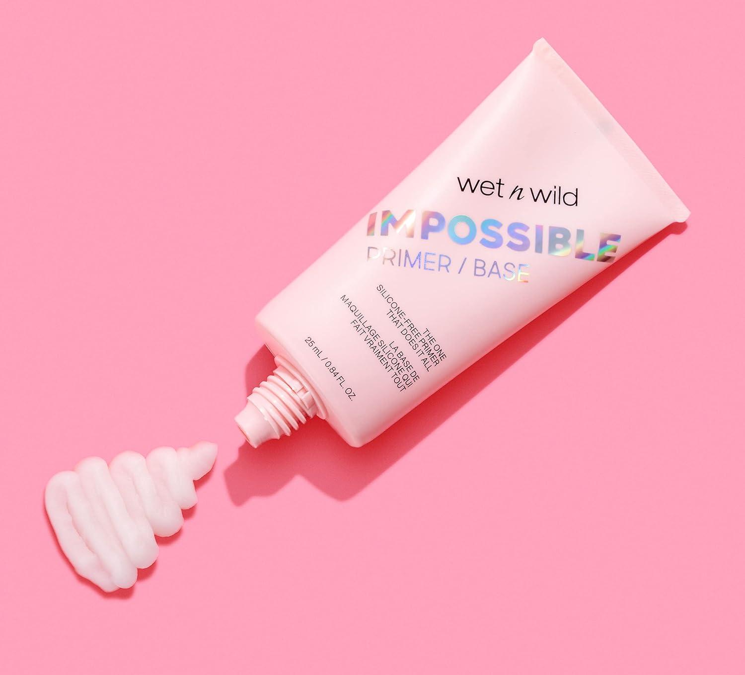 wet n wild Impossible Primer Stick, Enriched with Gooseberry & Jeju Blossom for a Brightening Durable Makeup Base, Vegan & Cruelty-Free(Clear)