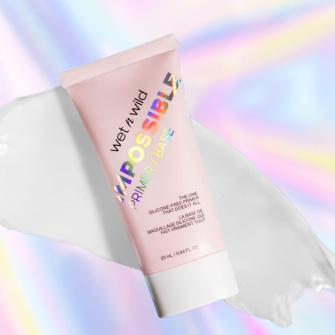 wet n wild Impossible Primer Stick, Enriched with Gooseberry & Jeju Blossom for a Brightening Durable Makeup Base, Vegan & Cruelty-Free(Clear)