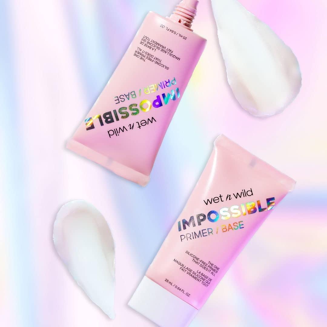 wet n wild Impossible Primer Stick, Enriched with Gooseberry & Jeju Blossom for a Brightening Durable Makeup Base, Vegan & Cruelty-Free(Clear)