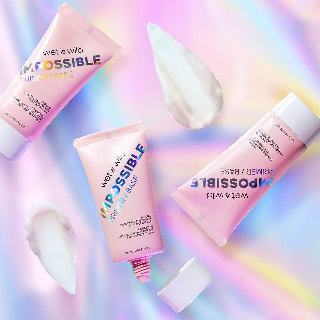 wet n wild Impossible Primer Stick, Enriched with Gooseberry & Jeju Blossom for a Brightening Durable Makeup Base, Vegan & Cruelty-Free(Clear)