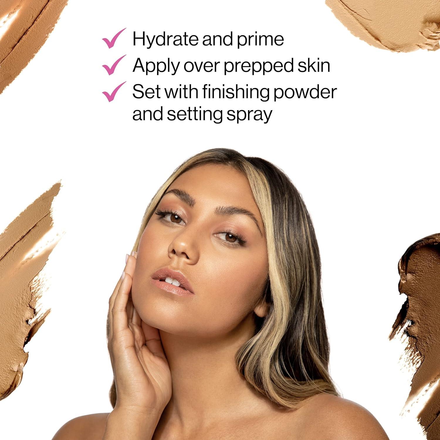 wet n wild Photo Focus Matte Foundation Stick Makeup, Shell Ivory | Vegan & Cruelty-Free(Sunkiss Beige)