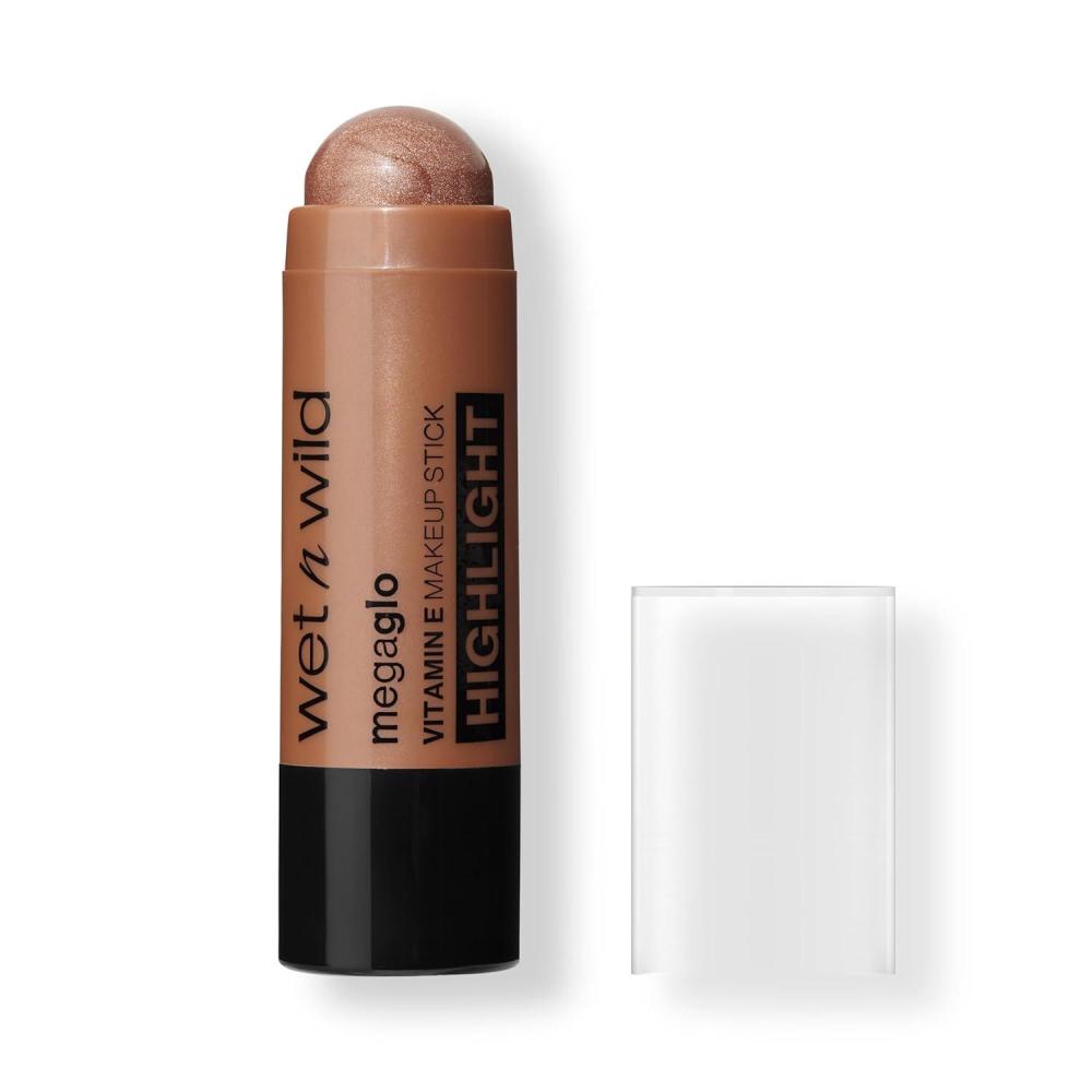 wet n wild MegaGlo Makeup Stick, Buildable Color, Versatile Use, Cruelty-Free & Vegan – Where’s Walnut(Desert Sands)