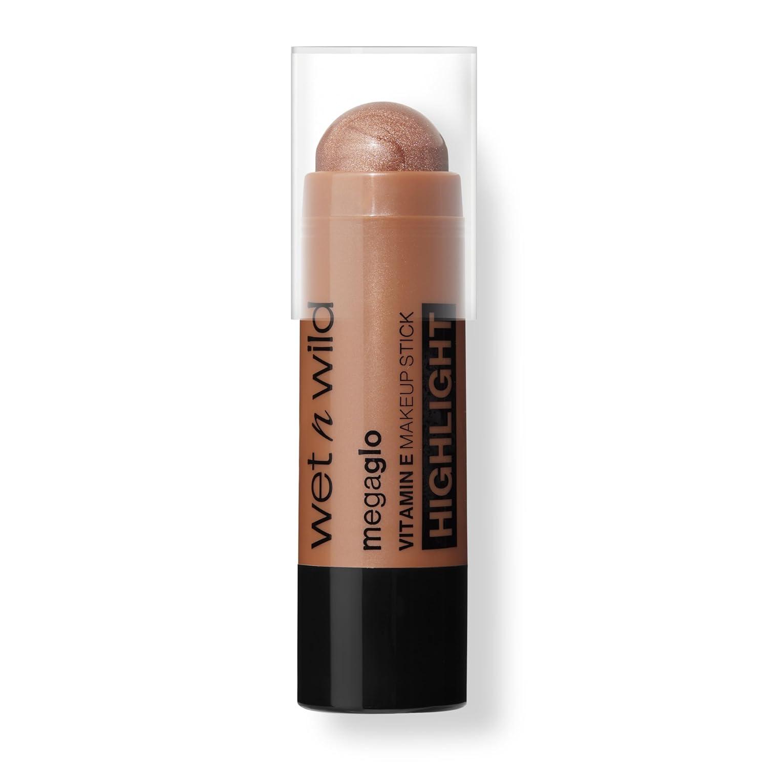 wet n wild MegaGlo Makeup Stick, Buildable Color, Versatile Use, Cruelty-Free & Vegan – Where’s Walnut(Desert Sands)