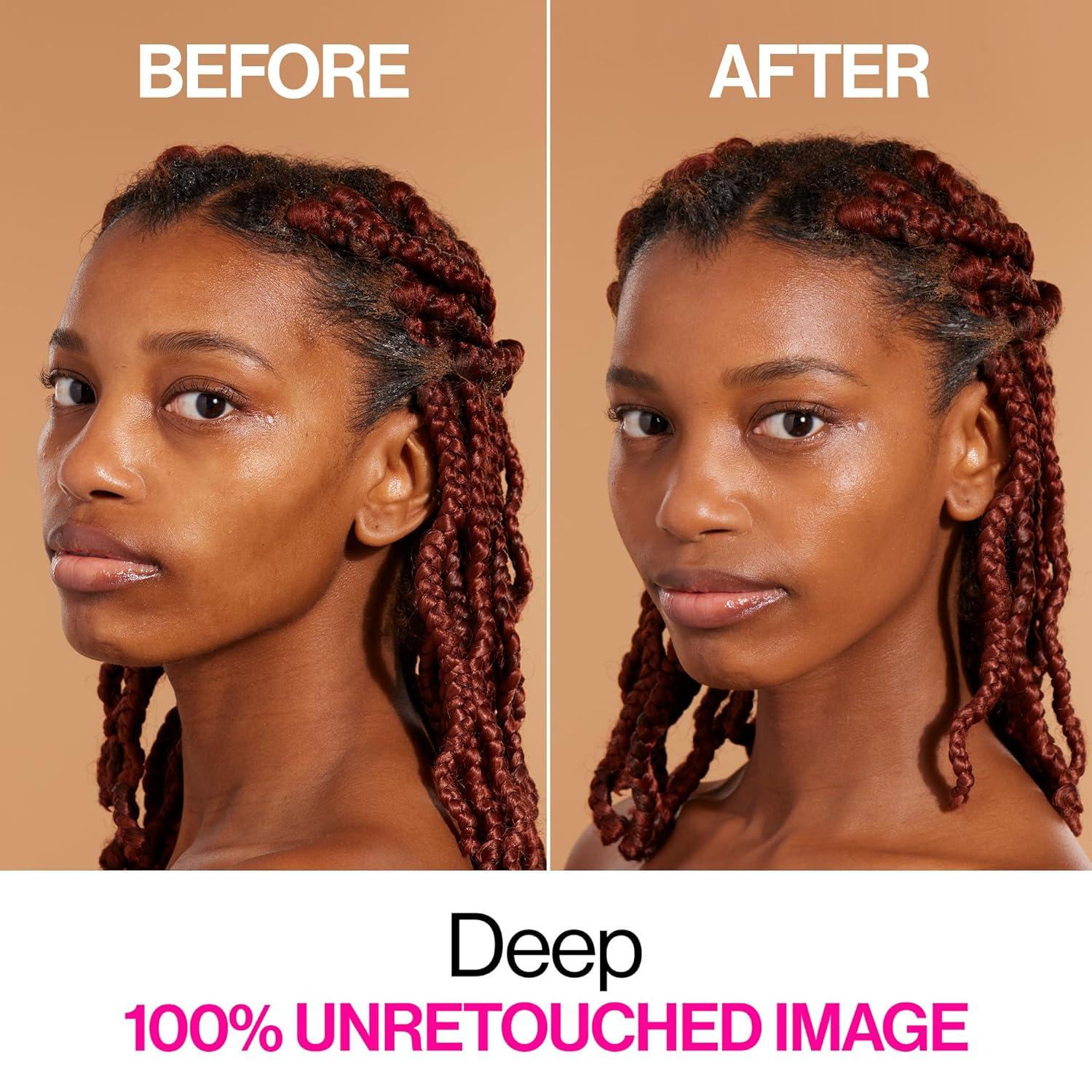 wet n wild Bare Focus Skin Tint, 5% Niacinamide Enriched, Buildable Sheer Lightweight Coverage, Natural Radiant Finish, Hyaluronic & Vitamin Hydration Boost, Cruelty-Free & Vegan – Fair Beige(Deep)