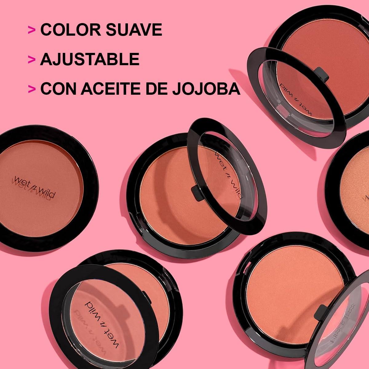 wet n wild Color Icon Blush, Effortless Matte Natural Sheer Glow & Seamless Blend, Luxuriously Infused Smooth Jojoba Oil, Cruelty-Free & Vegan – Pinch Me Pink(Pink Mellow Wine)