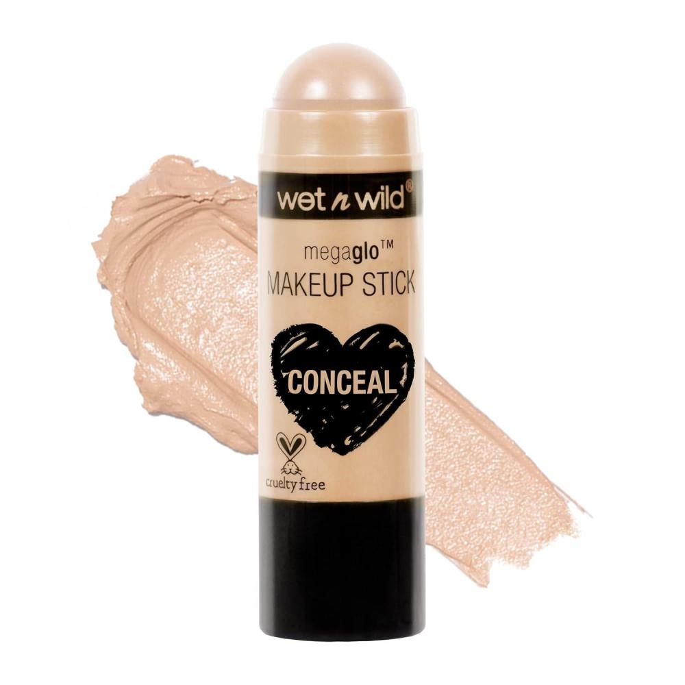 wet n wild MegaGlo Makeup Stick, Buildable Color, Versatile Use, Cruelty-Free & Vegan – Where’s Walnut(Nude For Thought)