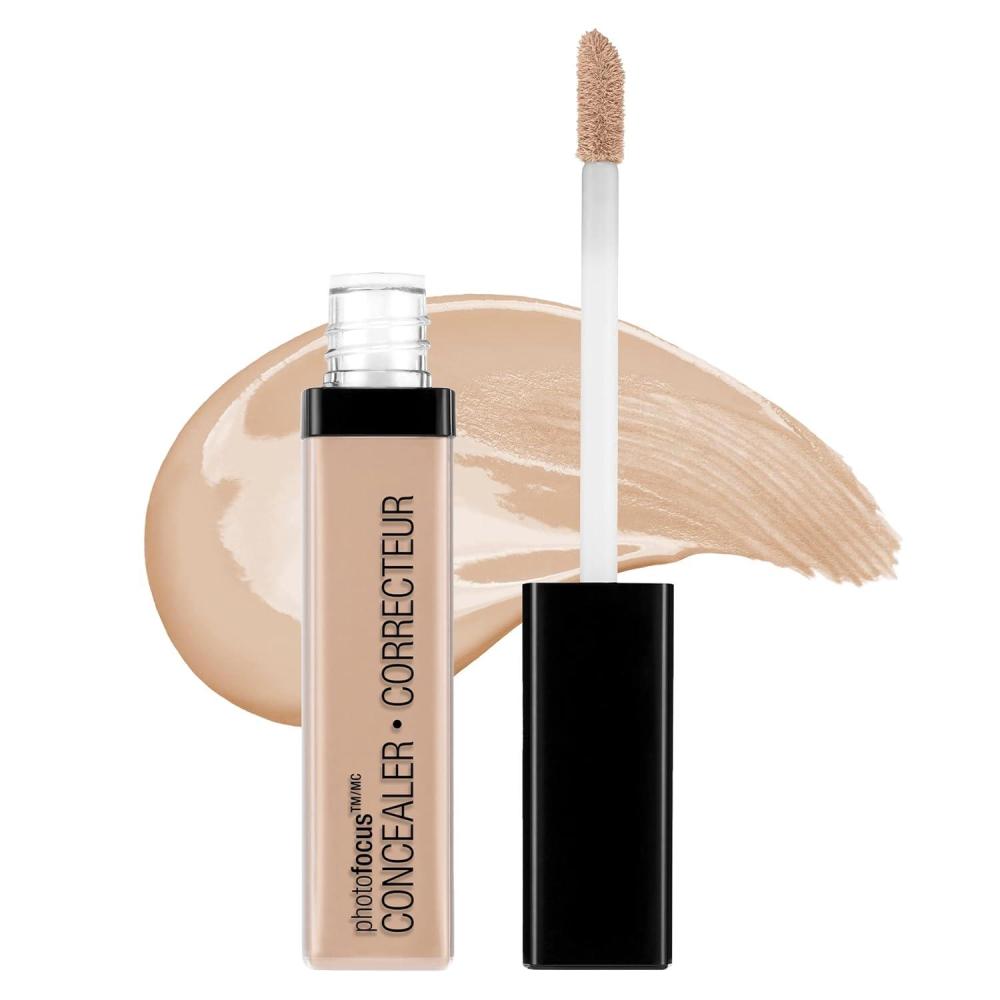 wet n wild Photo Focus Concealer, Light Honey, Under Eyes, Makeup, Blemish, Full Coverage, Lightweight(Light Honey)