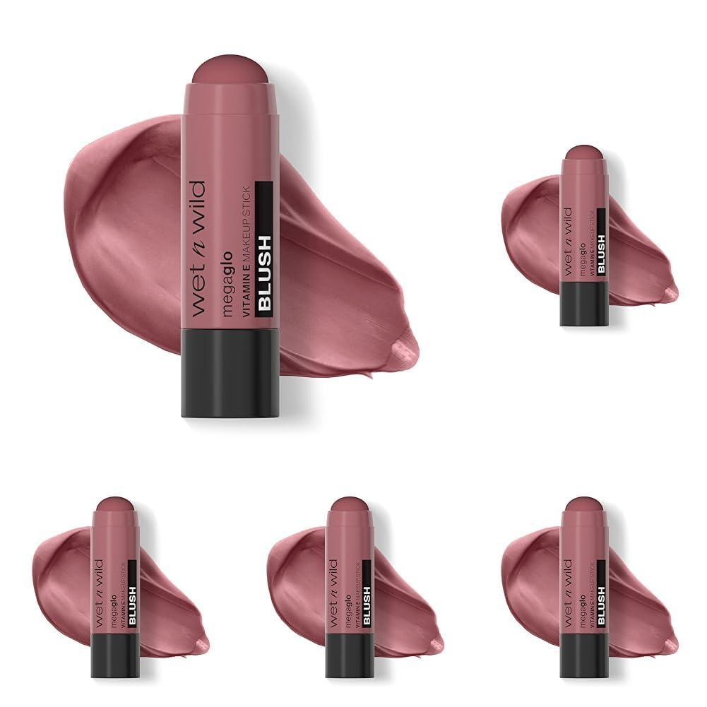 wet n wild MegaGlo Makeup Stick, Buildable Color, Versatile Use, Cruelty-Free & Vegan – Where’s Walnut(Say It Ain’t Rose)