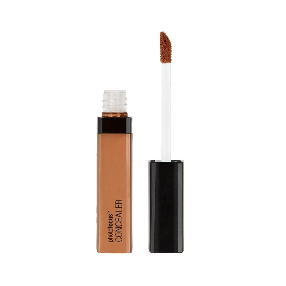 wet n wild Photo Focus Concealer, Light Honey, Under Eyes, Makeup, Blemish, Full Coverage, Lightweight(Dark Cocoa)