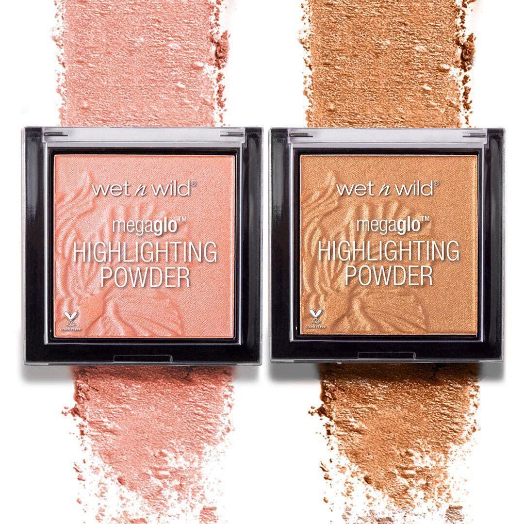 wet n wild MegaGlo Highlighting Powder Warm Gold Golden Flower Crown(Awesome Blossom)