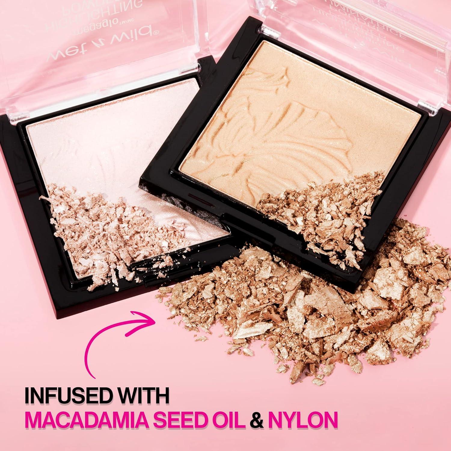 wet n wild MegaGlo Highlighting Powder Warm Gold Golden Flower Crown(Awesome Blossom)