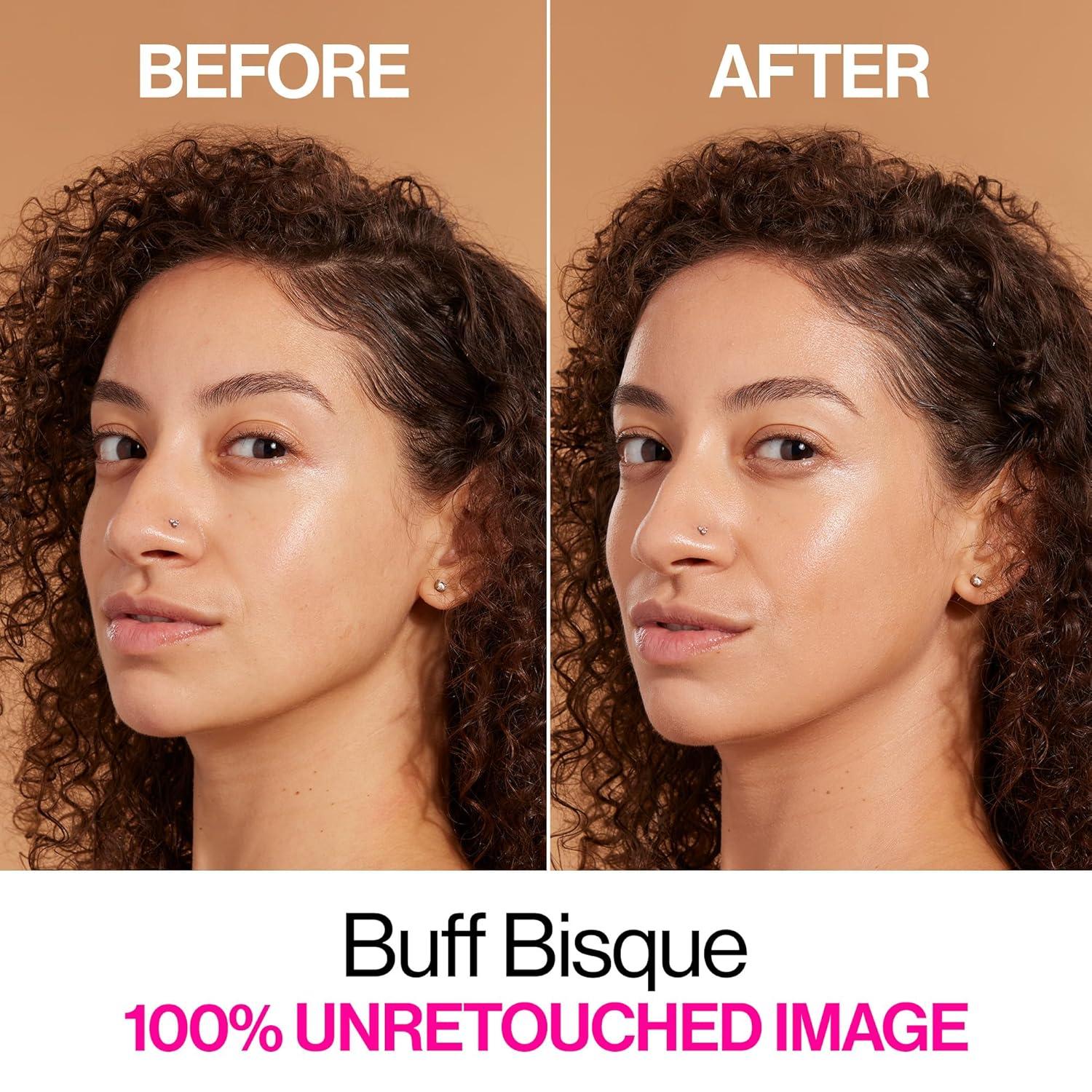 wet n wild Bare Focus Skin Tint, 5% Niacinamide Enriched, Buildable Sheer Lightweight Coverage, Natural Radiant Finish, Hyaluronic & Vitamin Hydration Boost, Cruelty-Free & Vegan – Fair Beige(Buff Bisque)