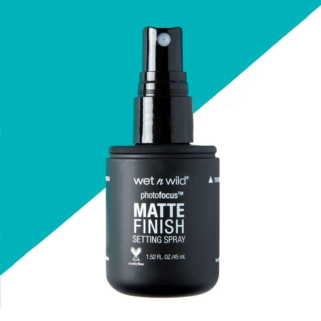 Wet n Wild Photo Focus Matte Finish Setting Mist, Matte – clear(Matte Appeal)