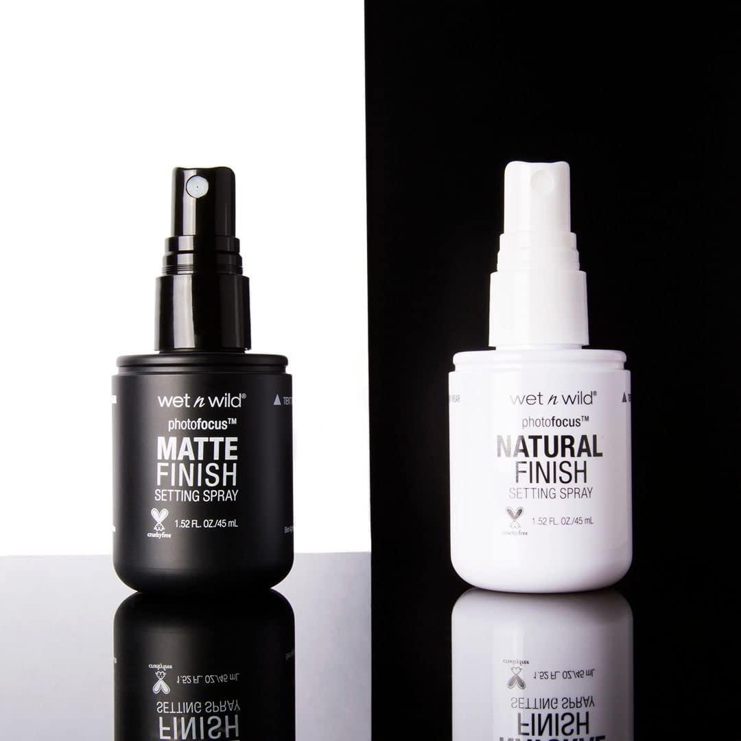 Wet n Wild Photo Focus Matte Finish Setting Mist, Matte – clear(Matte Appeal)