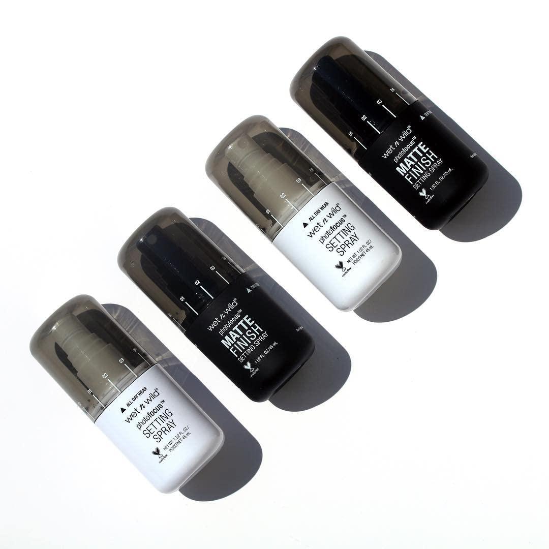 Wet n Wild Photo Focus Matte Finish Setting Mist, Matte – clear(Matte Appeal)