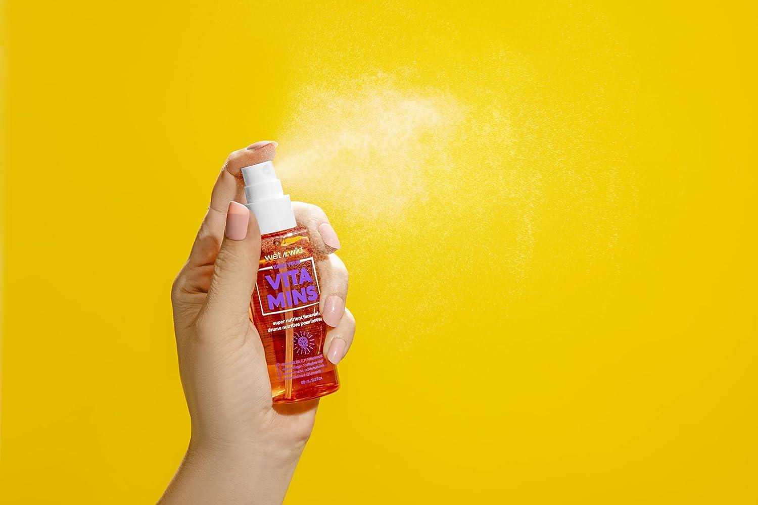 wet n wild Take Your Vitamins Super Nutrient Face Mist Clear Take Your Vitamins 1114736