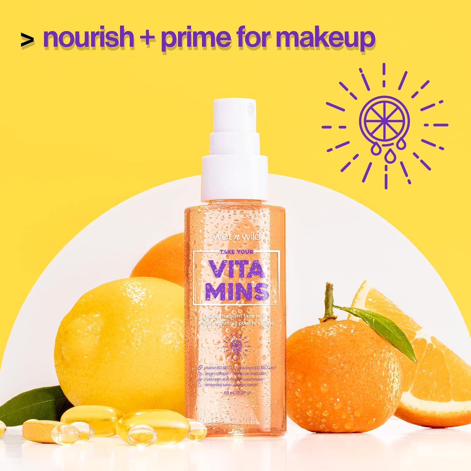wet n wild Take Your Vitamins Super Nutrient Face Mist Clear Take Your Vitamins 1114736