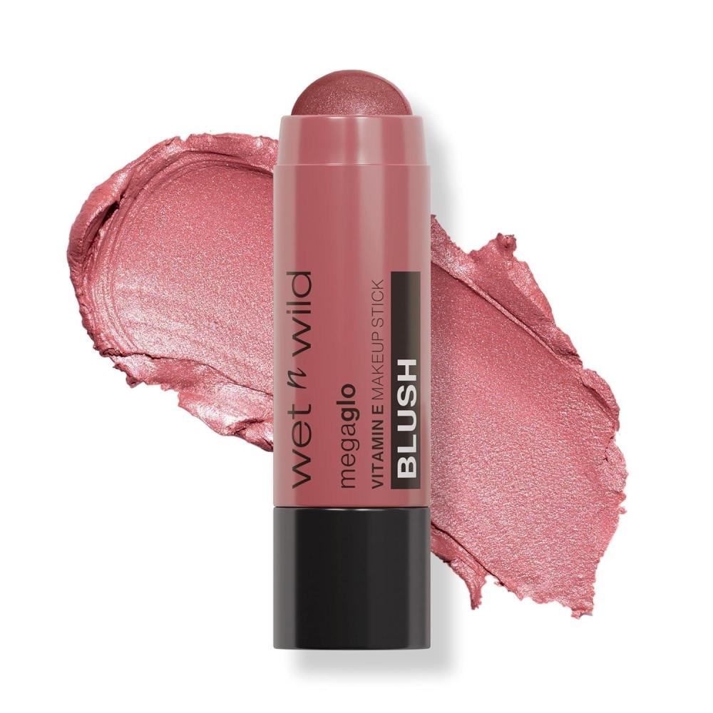 wet n wild MegaGlo Makeup Stick, Buildable Color, Versatile Use, Cruelty-Free & Vegan – Where’s Walnut(Current Jam)