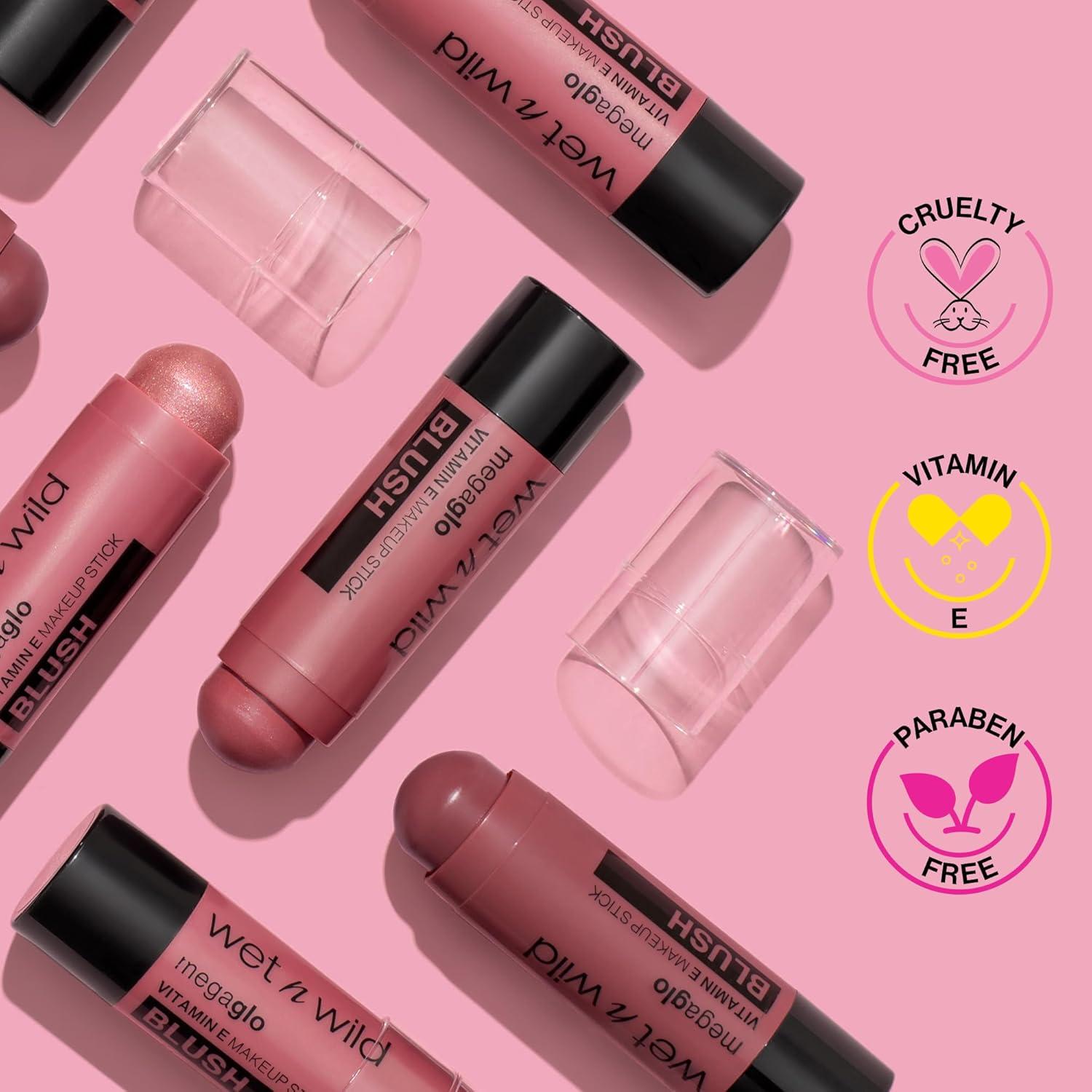 wet n wild MegaGlo Makeup Stick, Buildable Color, Versatile Use, Cruelty-Free & Vegan – Where’s Walnut(Current Jam)