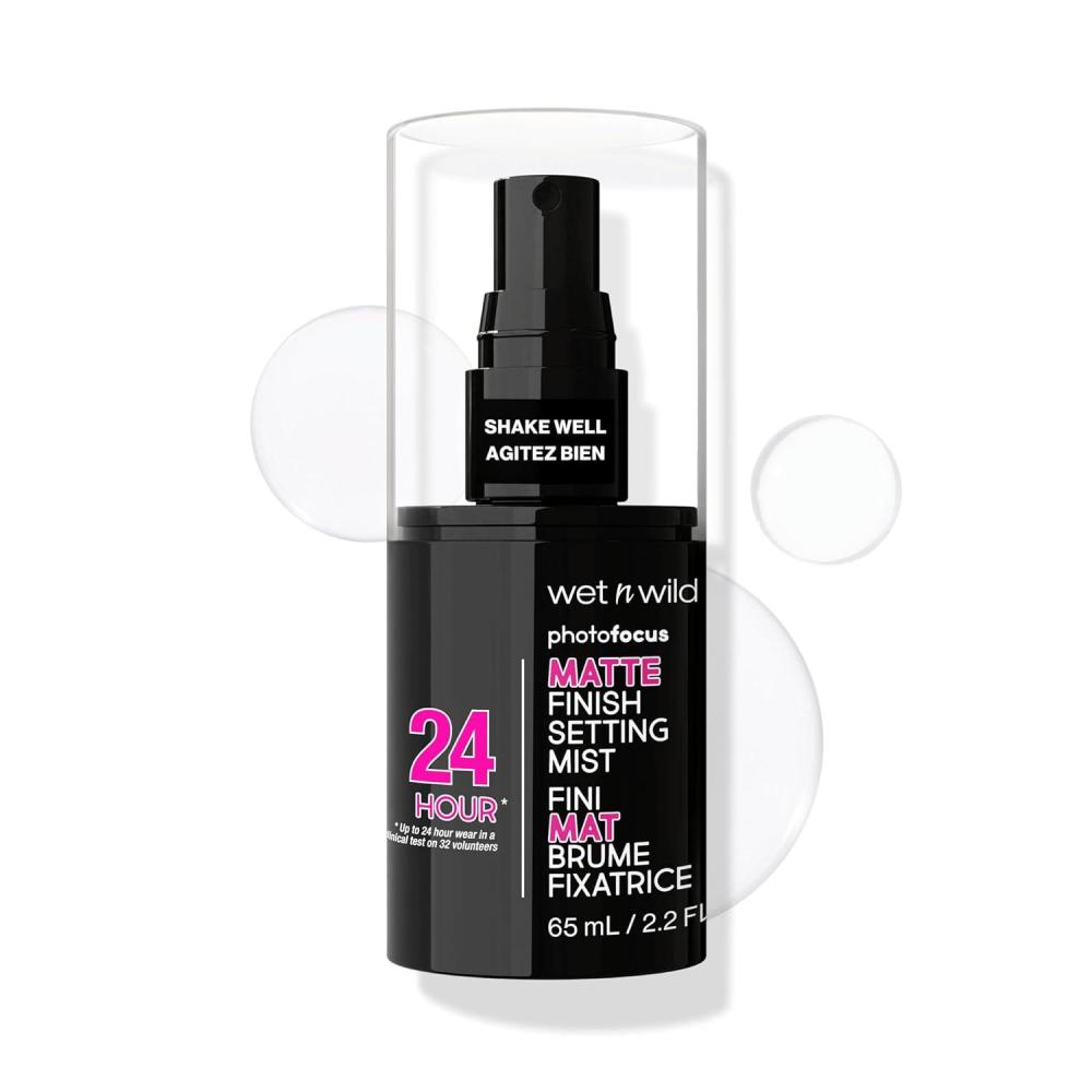 Wet n Wild Photo Focus Matte Finish Setting Mist, Matte – clear(Matte Finish)