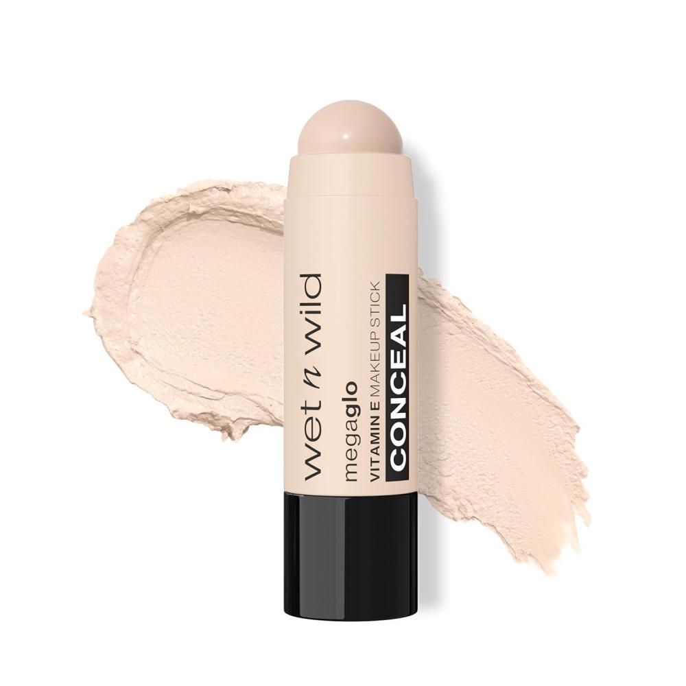 wet n wild MegaGlo Makeup Stick, Buildable Color, Versatile Use, Cruelty-Free & Vegan – Where’s Walnut(Follow Your Bisque)