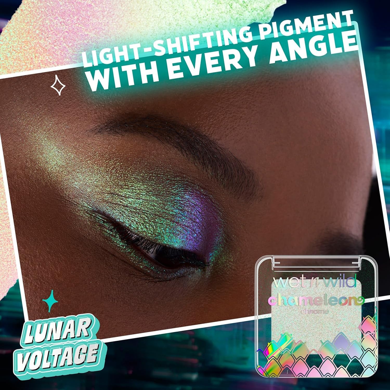 wet n wild Chameleon Chrome Eyeshadow – Lunar Voltage(Lunar Voltage)