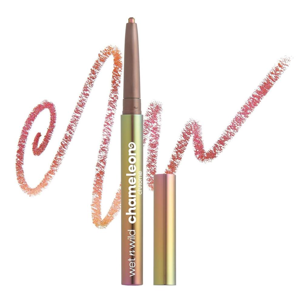wet n wild Chameleon Chrome Eyeliner, Waterproof and Smudge-Proof, Multichrome Color Shift, Long-Lasting 18-Hour Wear, Cruelty-Free & Vegan – Planet Disco(Cosmic Seeker)