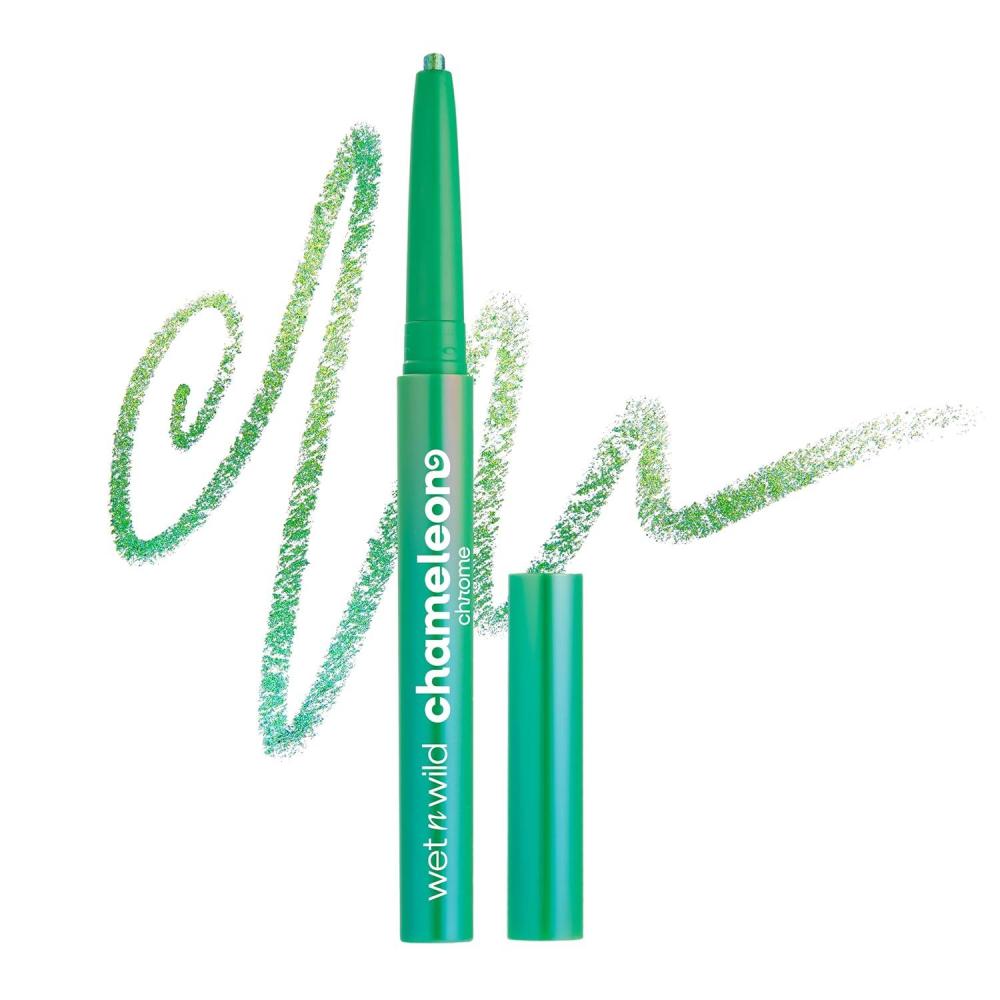 wet n wild Chameleon Chrome Eyeliner, Waterproof and Smudge-Proof, Multichrome Color Shift, Long-Lasting 18-Hour Wear, Cruelty-Free & Vegan – Planet Disco(Superstar Suit)