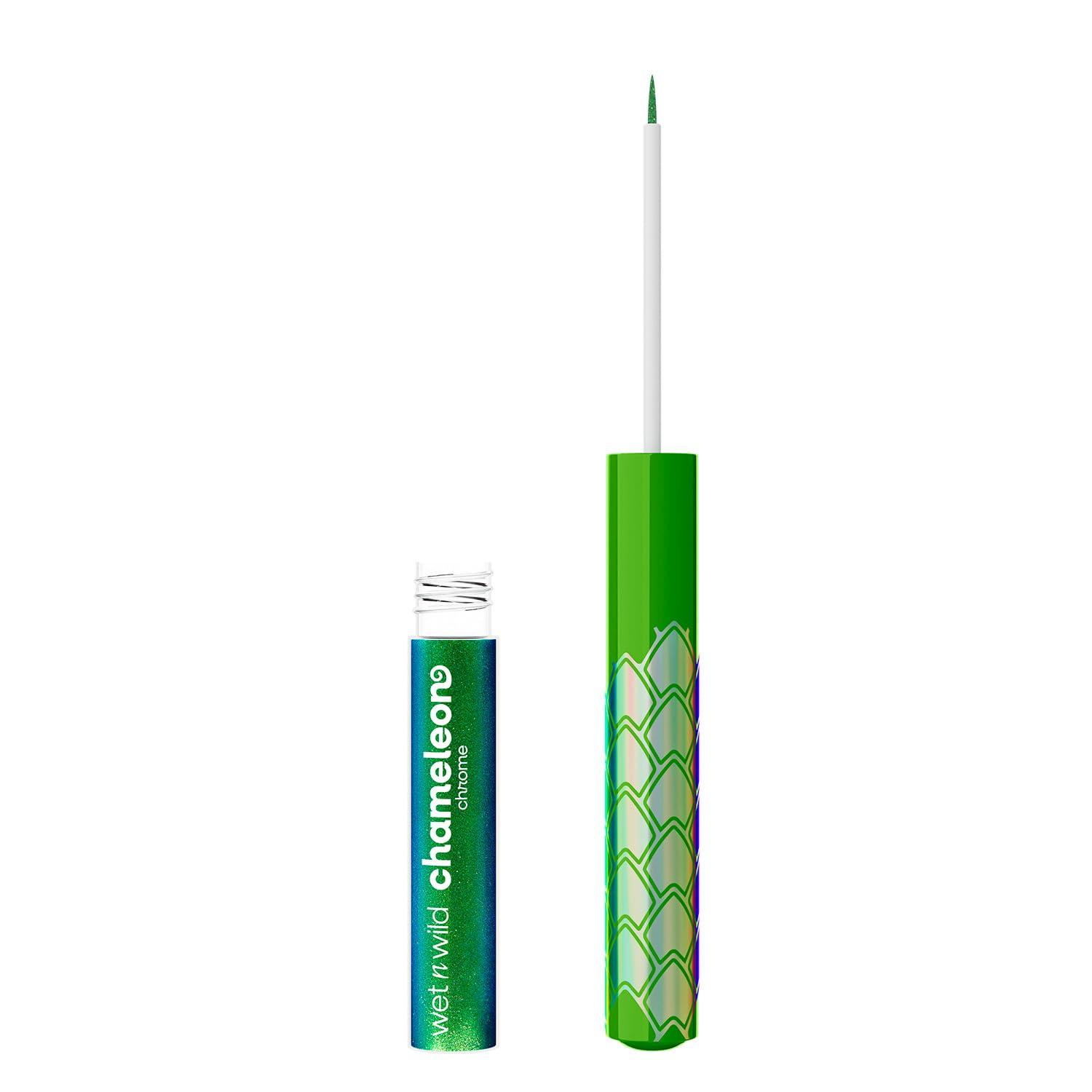 wet n wild Chameleon Chrome Eyeliner, Waterproof and Smudge-Proof, Multichrome Color Shift, Long-Lasting 18-Hour Wear, Cruelty-Free & Vegan – Planet Disco(Astro Pulse)