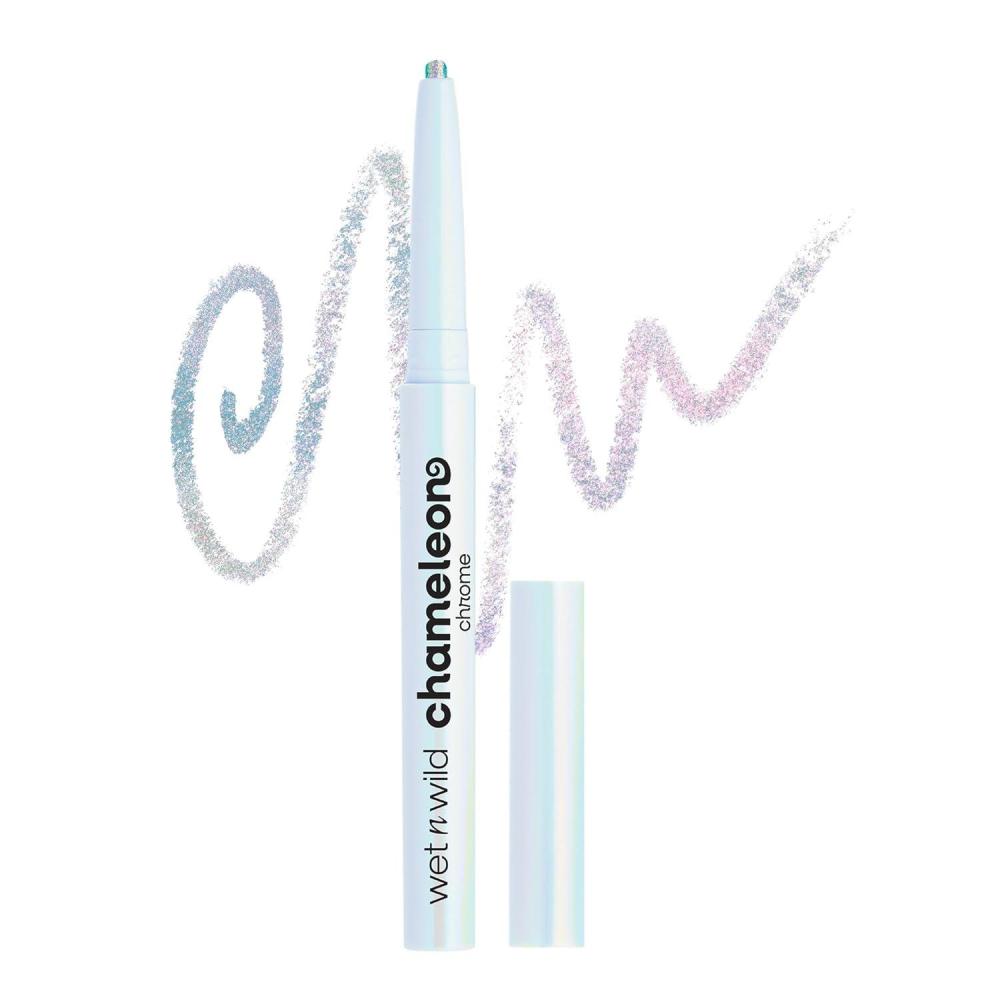 wet n wild Chameleon Chrome Eyeliner, Waterproof and Smudge-Proof, Multichrome Color Shift, Long-Lasting 18-Hour Wear, Cruelty-Free & Vegan – Planet Disco(Electric Prism)