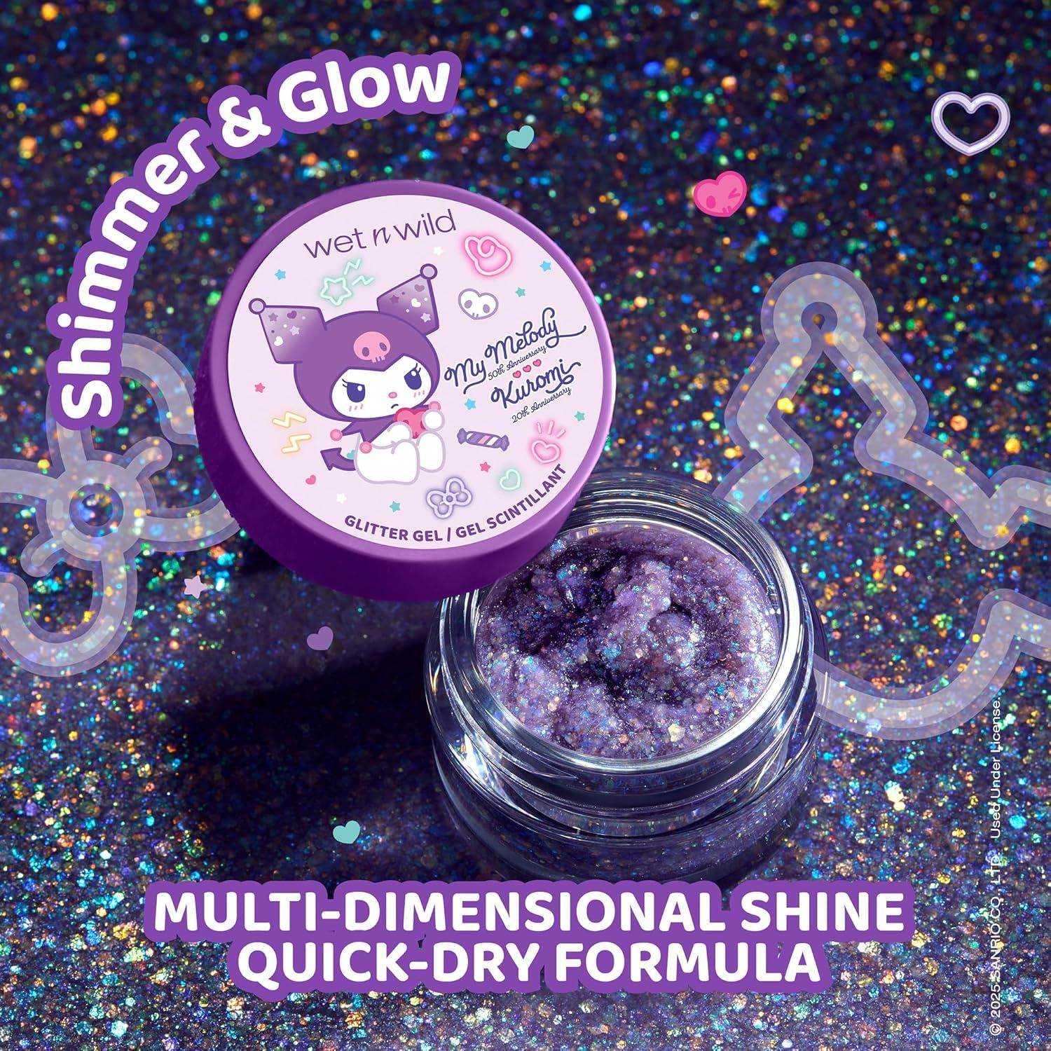 wet n wild My Melody and Kuromi Glitter Gel – Spunky