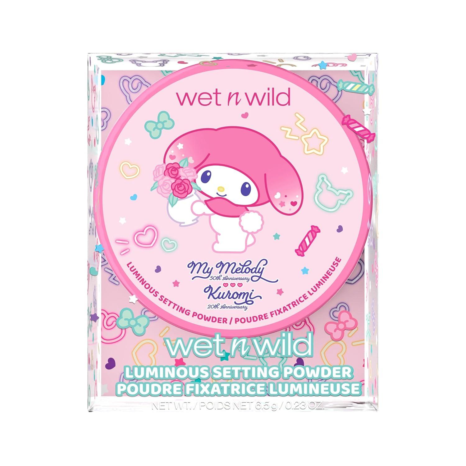 wet n wild My Melody and Kuromi Luminous Loose Setting Powder – Sugar Sparkle
