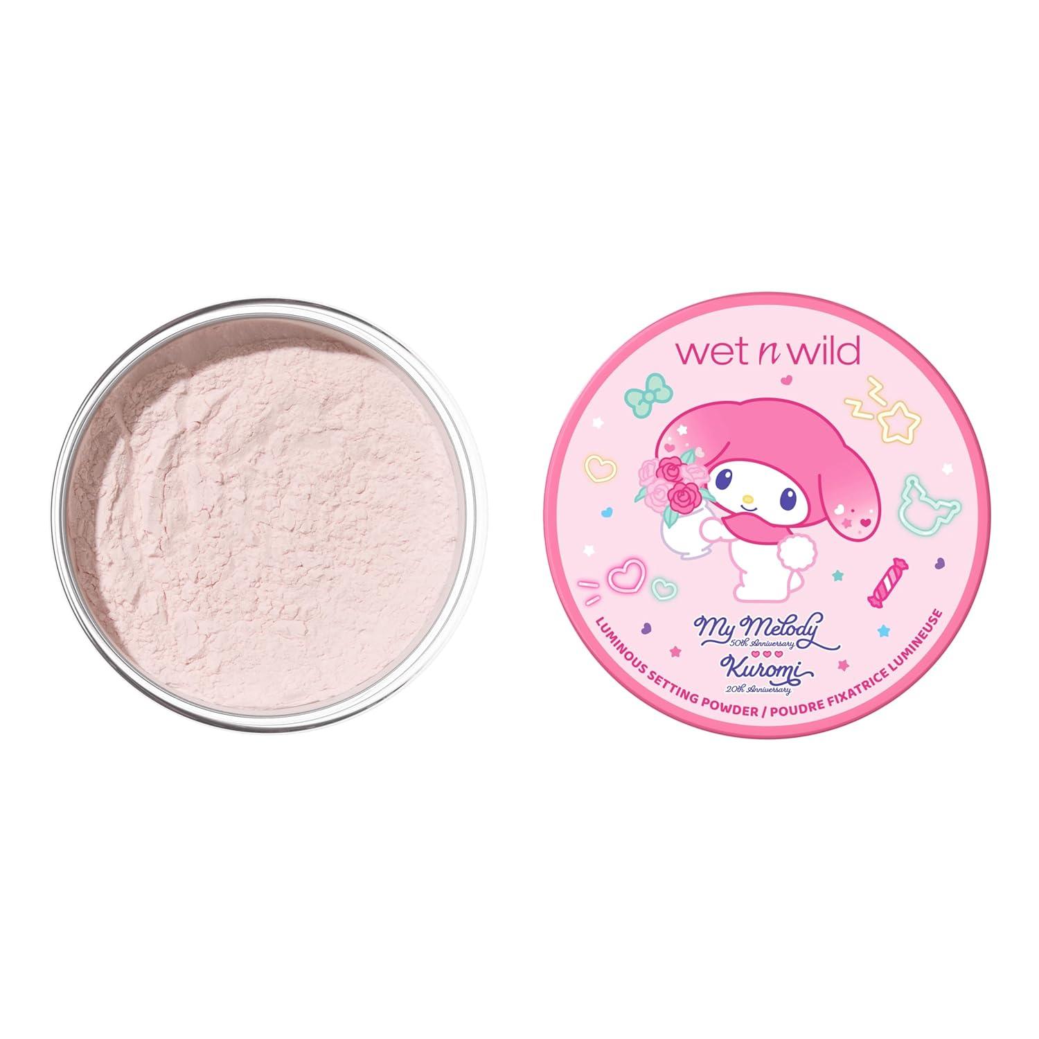 wet n wild My Melody and Kuromi Luminous Loose Setting Powder – Sugar Sparkle