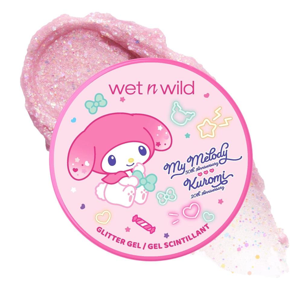 wet n wild My Melody and Kuromi Glitter Gel – Sweetheart