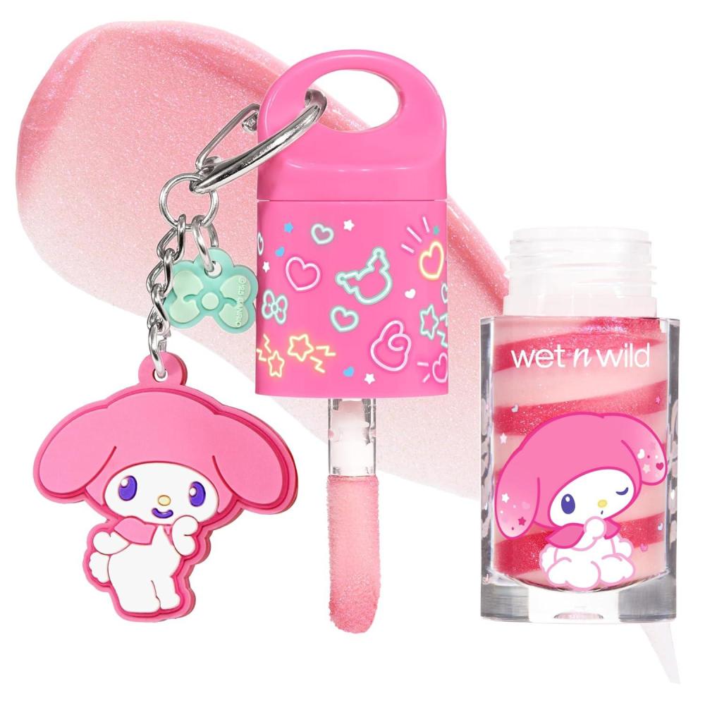 wet n wild My Melody and Kuromi Spiral Lip Gloss W/Keychain Charm – Always Kind