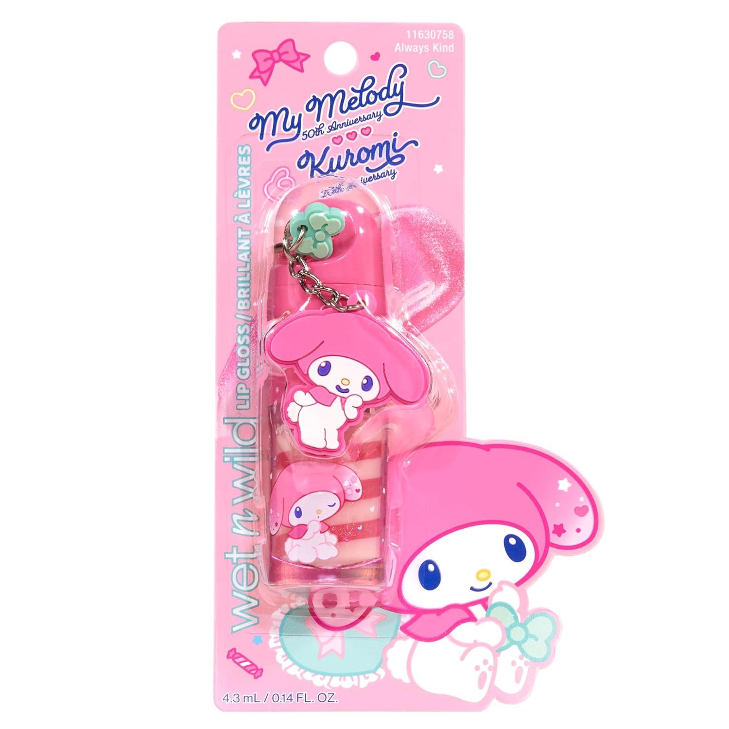 wet n wild My Melody and Kuromi Spiral Lip Gloss W/Keychain Charm – Always Kind