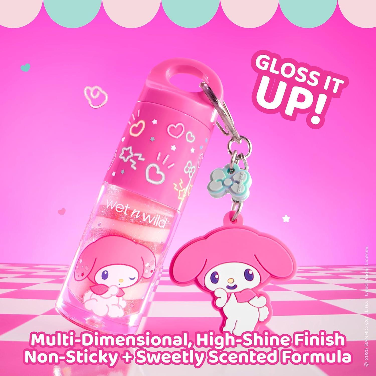 wet n wild My Melody and Kuromi Spiral Lip Gloss W/Keychain Charm – Always Kind