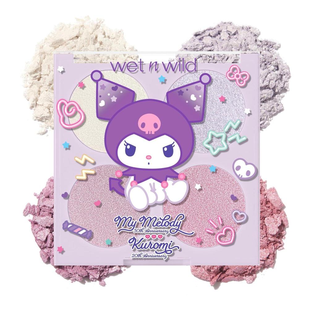 wet n wild My Melody and Kuromi Face Quad – My Attitude