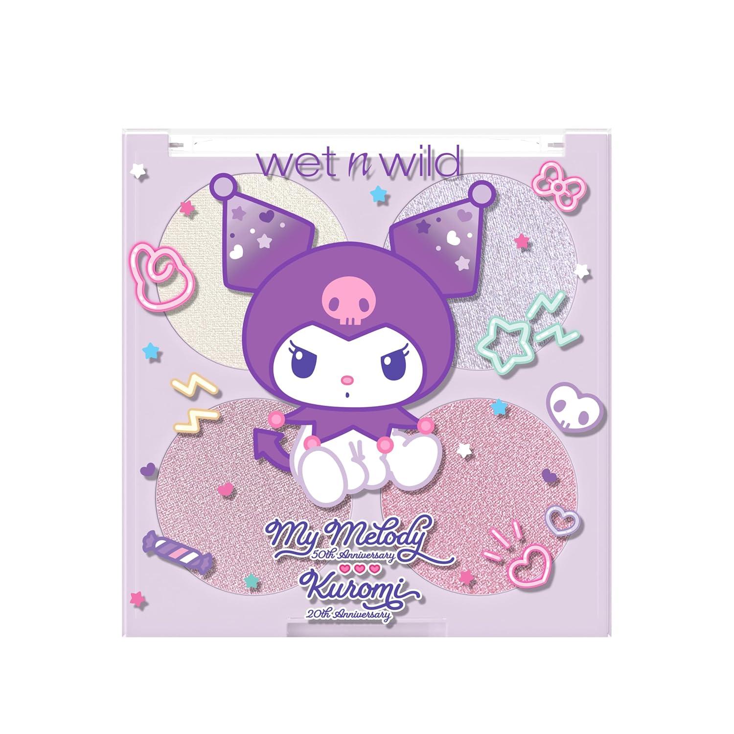 wet n wild My Melody and Kuromi Face Quad – My Attitude