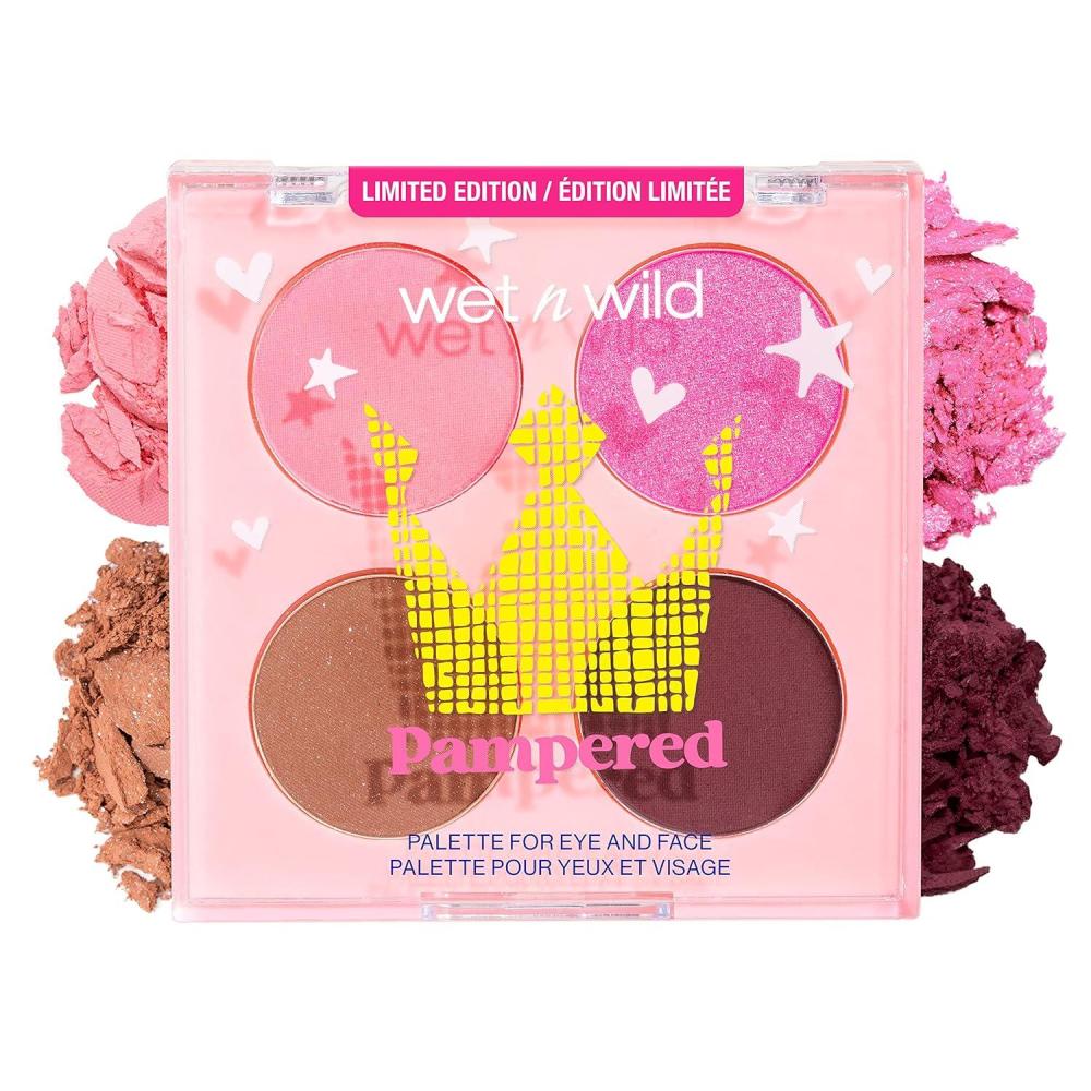 wet n wild My Melody and Kuromi Eye & Face Palette – Cozy Cuteness(Pampered Palette for Eye & Face)