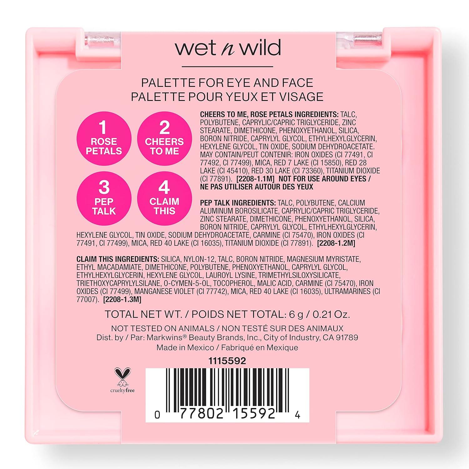 wet n wild My Melody and Kuromi Eye & Face Palette – Cozy Cuteness(Pampered Palette for Eye & Face)