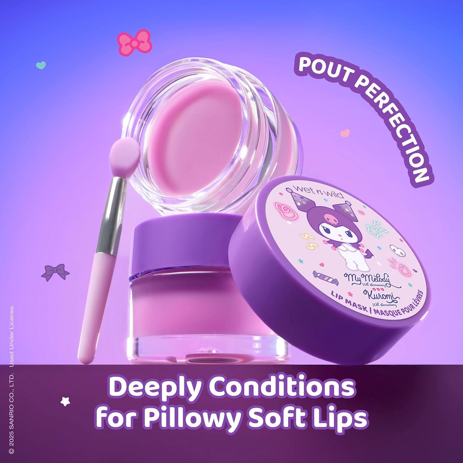 wet n wild My Melody and Kuromi Lip Mask – Hugs (So Sassy)