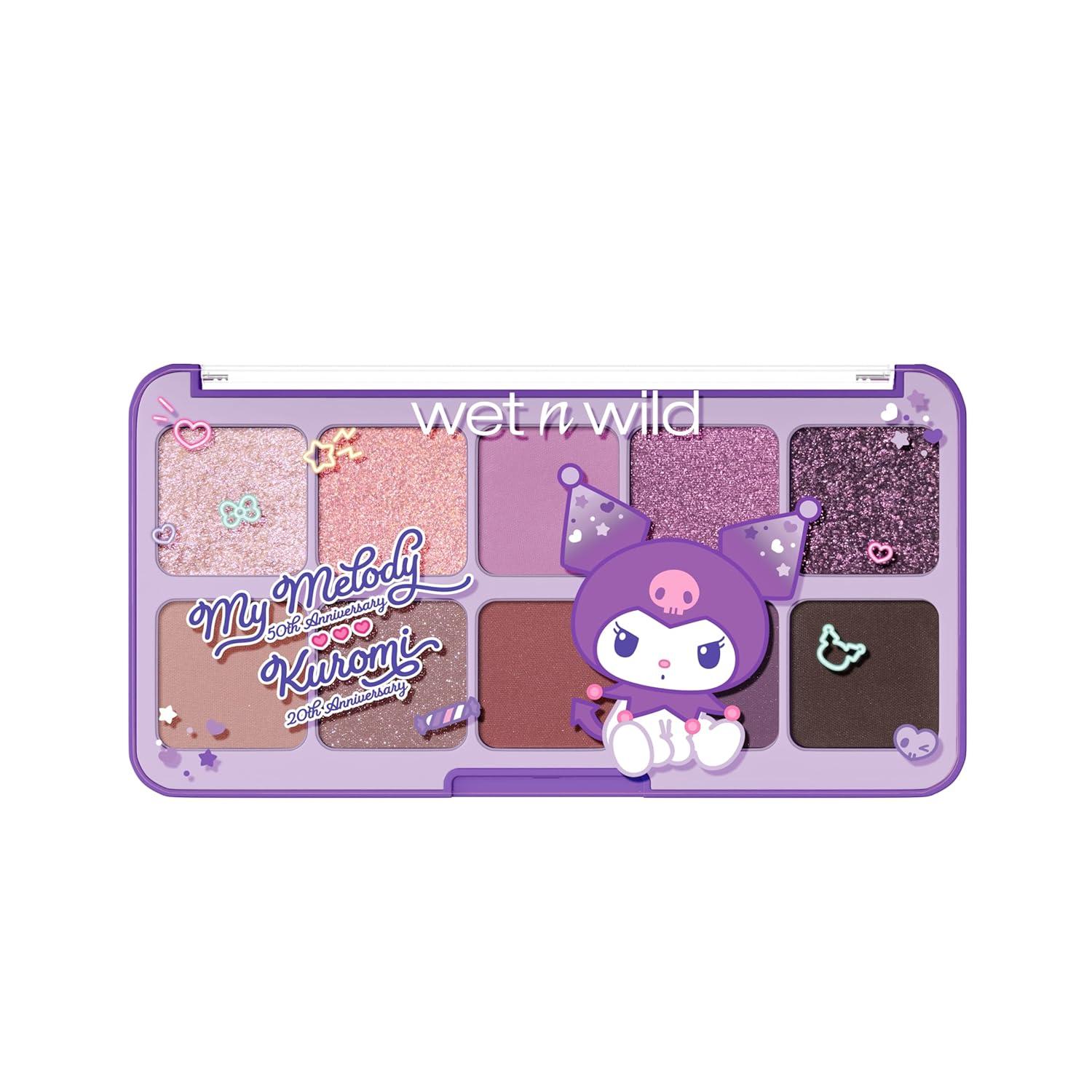 wet n wild My Melody and Kuromi Eye & Face Palette – Cozy Cuteness(Grunge Glam)