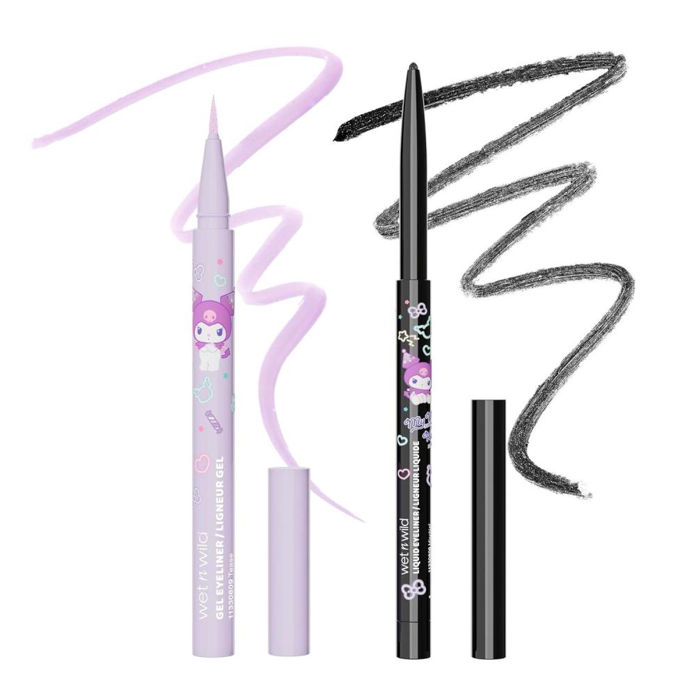 wet n wild My Melody and Kuromi Liquid And Gel Eyeliner Set – Twisted Cute