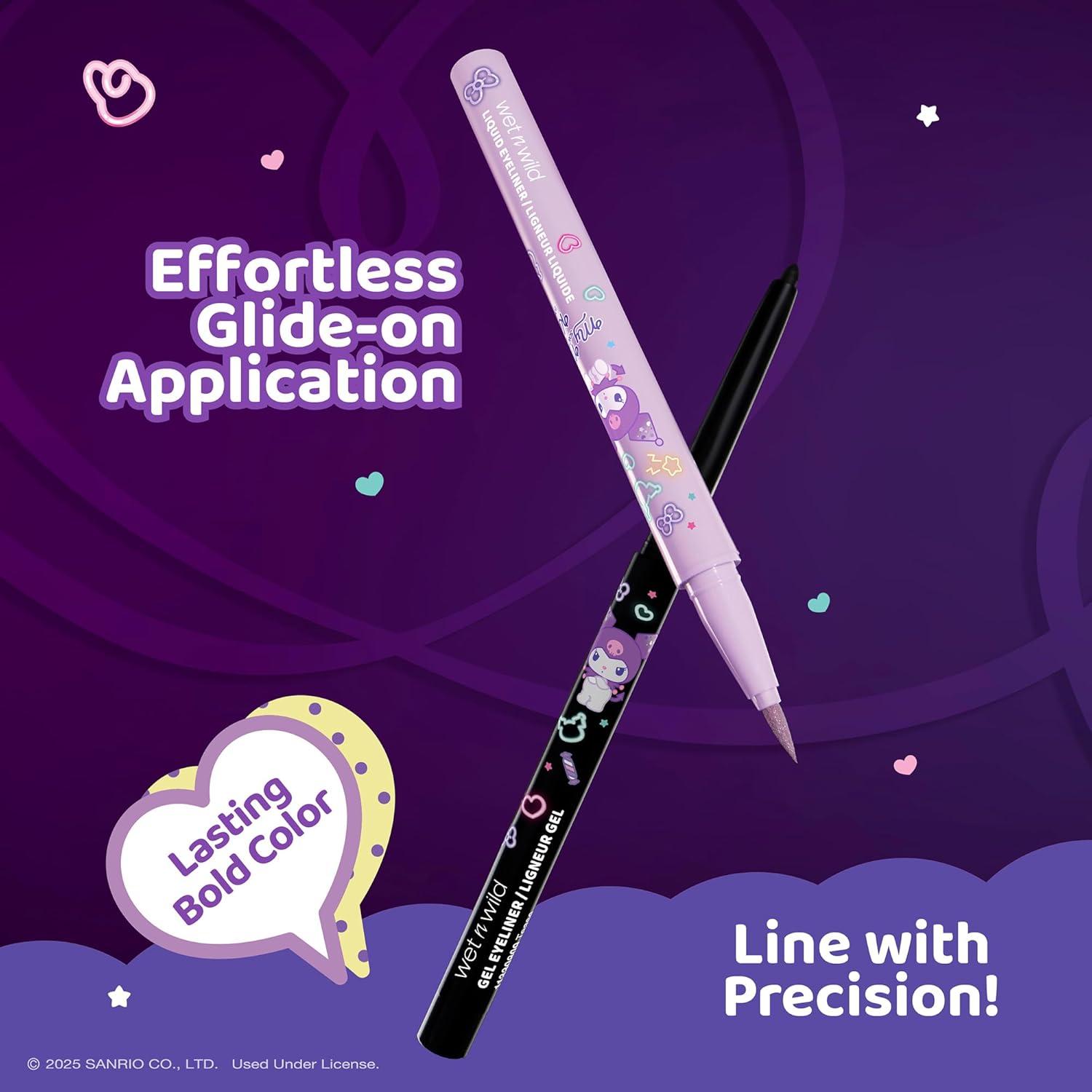 wet n wild My Melody and Kuromi Liquid And Gel Eyeliner Set – Twisted Cute