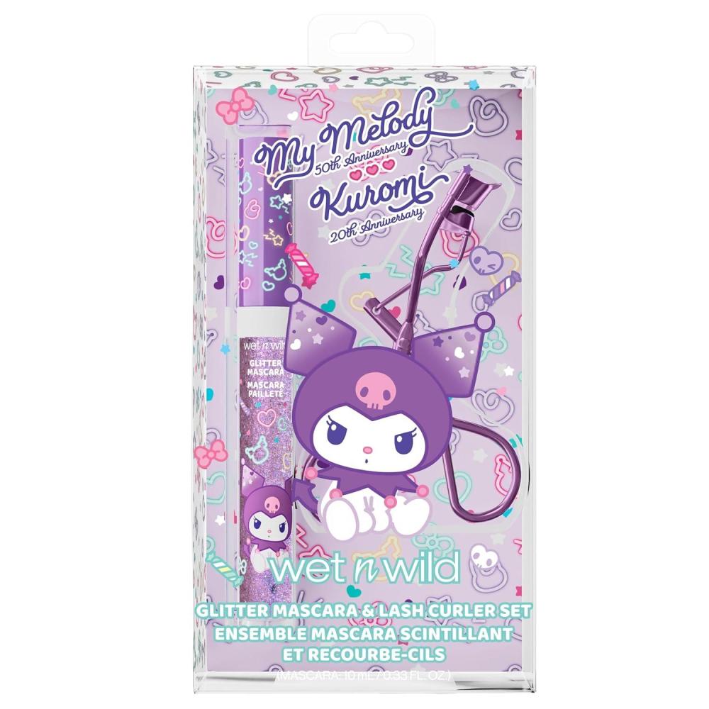 wet n wild My Melody and Kuromi Glitter Mascara & Lash Curler Set – Rebel Chic