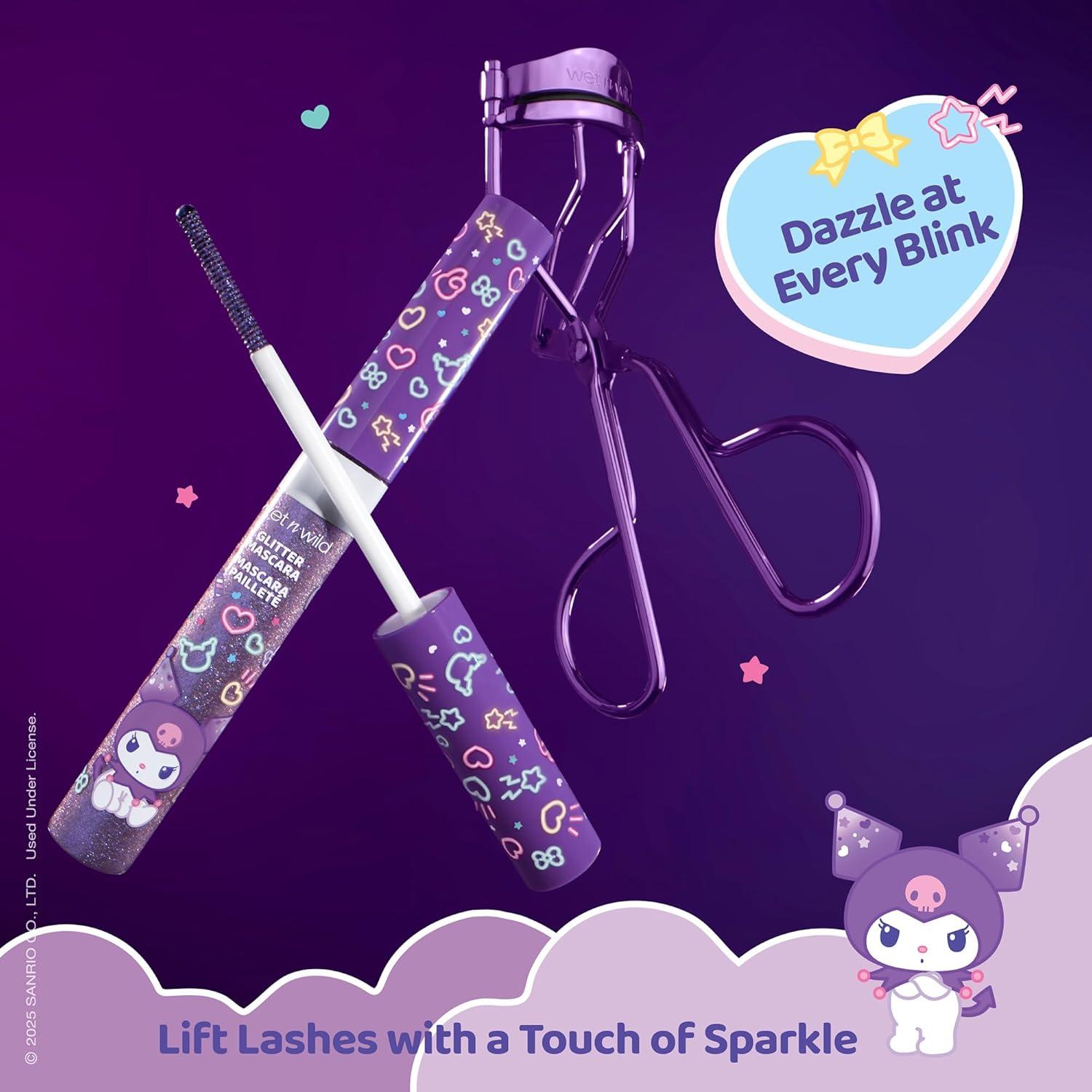 wet n wild My Melody and Kuromi Glitter Mascara & Lash Curler Set – Rebel Chic